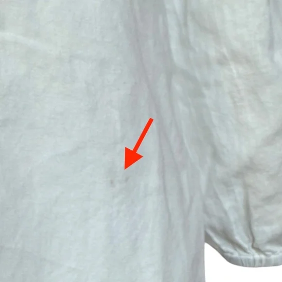 Johnny Was 3J Workshop White Embroidered  Blouse‎ Sz XS - Picture 10 of 11